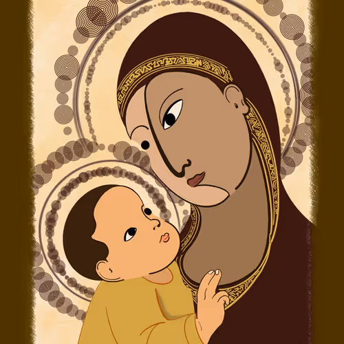 Mother And Child V4