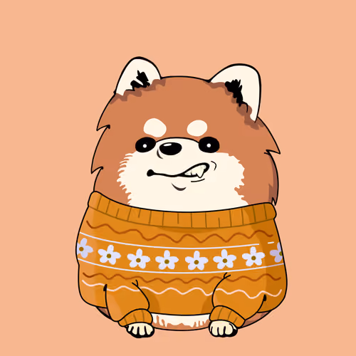Fluffy Pup #7963