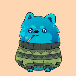 Fluffy Pup #5860