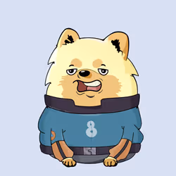 Fluffy Pup #9560