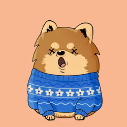 Fluffy Pup #6826