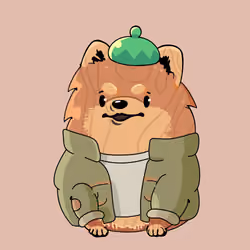 Fluffy Pup #3556