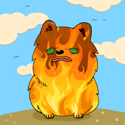 Fluffy Pup #8141