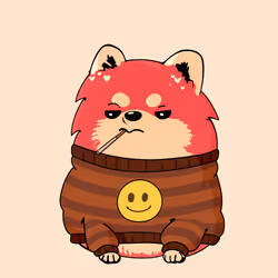 Fluffy Pup #5760