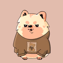 Fluffy Pup #1687