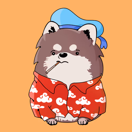 Fluffy Pup #6387