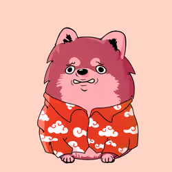Fluffy Pup #7415