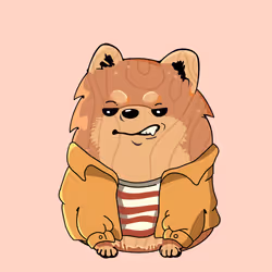 Fluffy Pup #2507