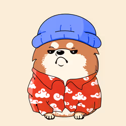 Fluffy Pup #2440