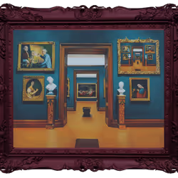 Zoë Moss | 'Look Mum, My Painting Got Into the National Portrait Gallery!' - 3D & AR #62
