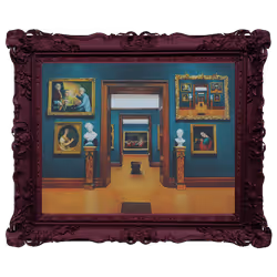 Zoë Moss | 'Look Mum, My Painting Got Into the National Portrait Gallery!' - Infinite Loop #93