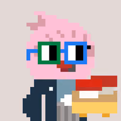 A Happy Nounish Year 2023 Narukami-Flamingo #10207