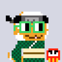 A Happy Nounish Year 2023 Orochi-Splendid garden eel #205