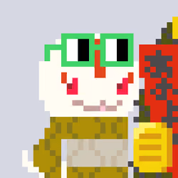 A Happy Nounish Year 2023 Orochi-Cnp origins #6232