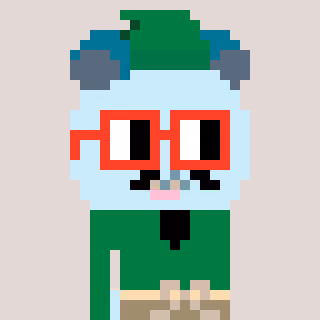 A Happy Nounish Year 2023 Leelee-Gummypanda-soda #10685