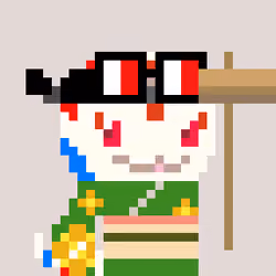 A Happy Nounish Year 2023 Orochi-Barber #9180