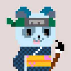 A Happy Nounish Year 2023 Leelee-Gummypanda-soda #416
