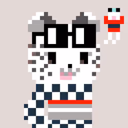 A Happy Nounish Year 2023 Leelee-Snow leopard #9929