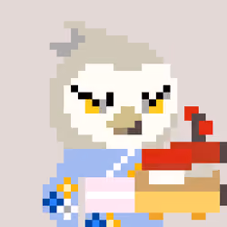 A Happy Nounish Year 2023 Narukami-Barn owl #6231