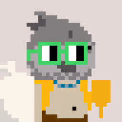 A Happy Nounish Year 2023 Narukami-Grey parrot #654