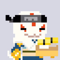 A Happy Nounish Year 2023 Orochi-Satori #4304