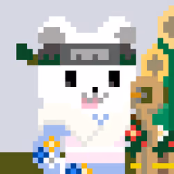 A Happy Nounish Year 2023 Leelee-Polar bear #7831