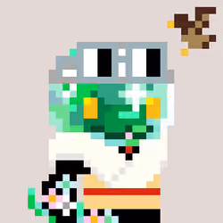 A Happy Nounish Year 2023 Orochi-Emerald #413