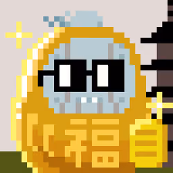 A Happy Nounish Year 2023 Mitama-Robot #844