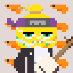 A Happy Nounish Year 2023 Mitama-Water balloon yo-yo(yellow) #10491