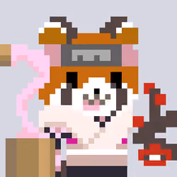 A Happy Nounish Year 2023 Leelee-Red panda #10223