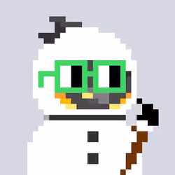 A Happy Nounish Year 2023 Narukami-Emperor penguin #7387