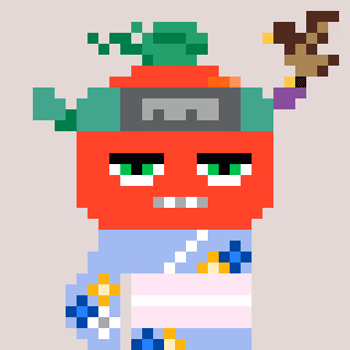 A Happy Nounish Year 2023 Mitama-Tomato #3878