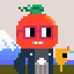 A Happy Nounish Year 2023 Mitama-Tomato #4649