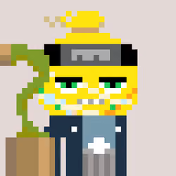 A Happy Nounish Year 2023 Mitama-Water balloon yo-yo(yellow) #6265