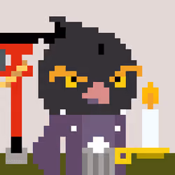 A Happy Nounish Year 2023 Narukami-Rockhopper penguin #7939