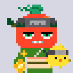 A Happy Nounish Year 2023 Mitama-Tomato #9204