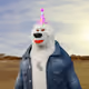 7323