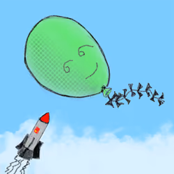 Luftballon 7910