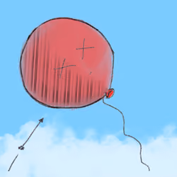 Luftballon 2729