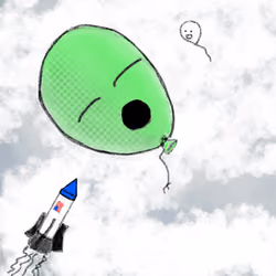 Luftballon 2069