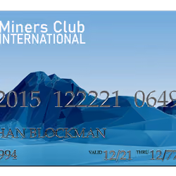 Miners’ Club Card #649