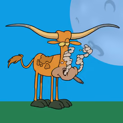 Lazy Longhorn #215