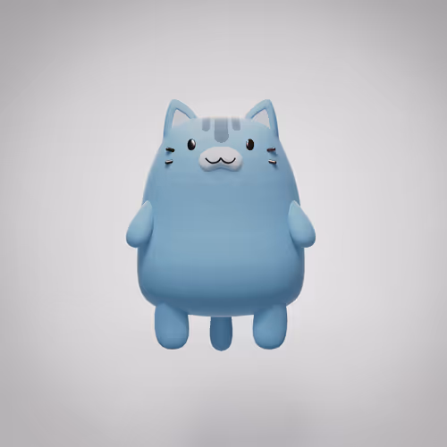 Cat Plush Pillow