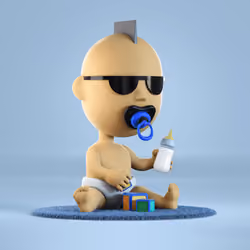 3D Baby Punk #156