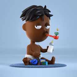 3D Baby Punk #214