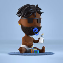 3D Baby Punk #597
