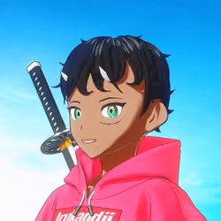 Samurai Dark Bishounen