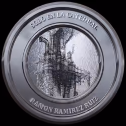 Solo en la Catedral White Gold Coin #99/160