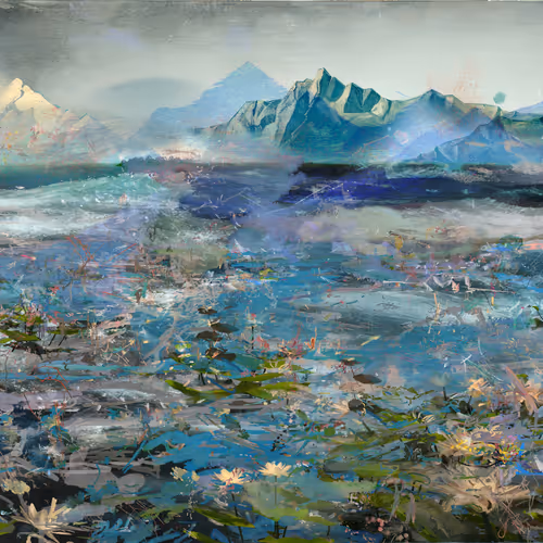 Sea Jasmine Night Vision Laguna Blanca Sprite Burden 8 By Petra Cortright