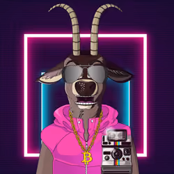 Retrowave deer #2071